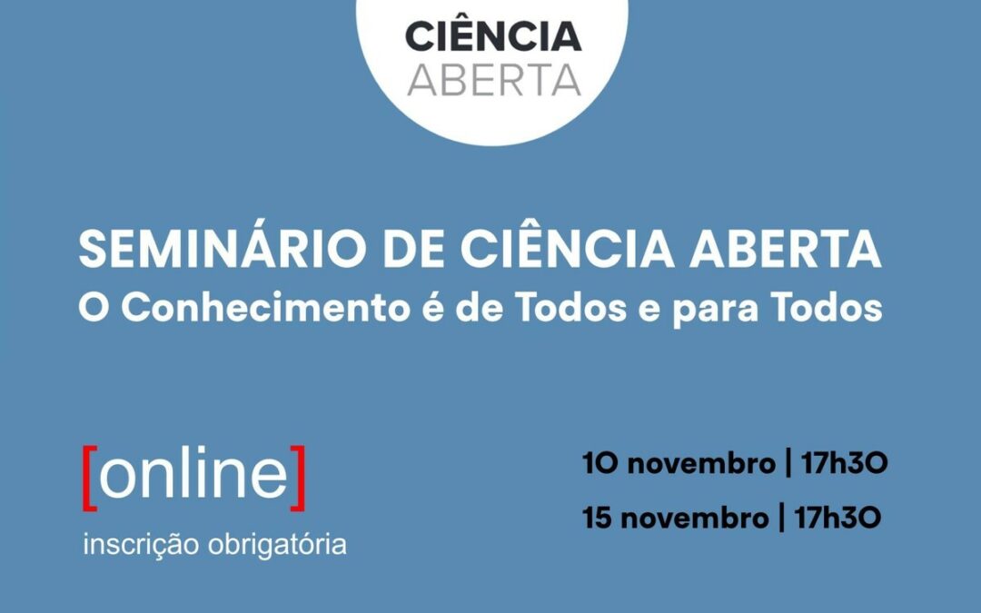 CIÊNCIA ABERTA – SEMINÁRIO