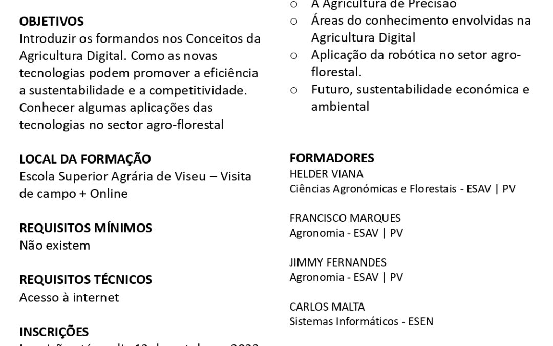 Digitalização da Agricultura